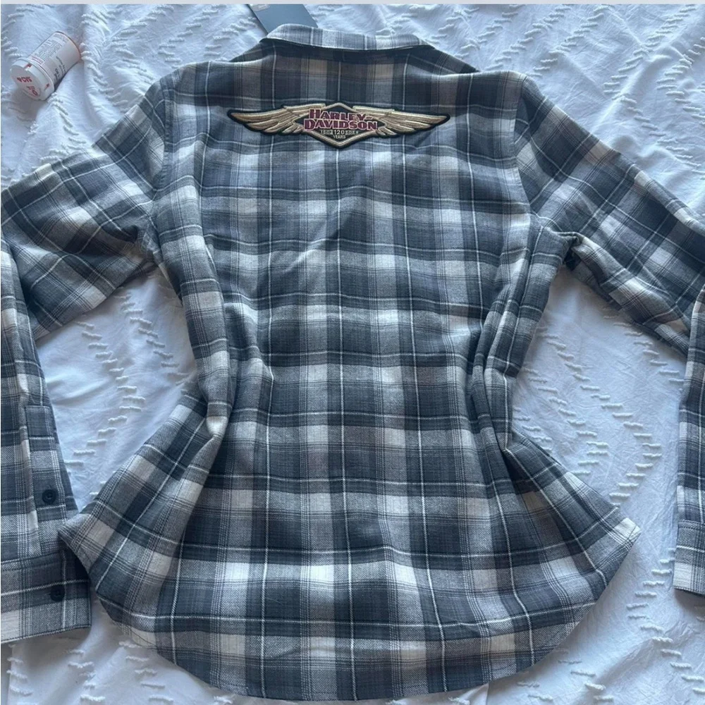 NWT Harley Davidson Flannel - Picture 1 of 7